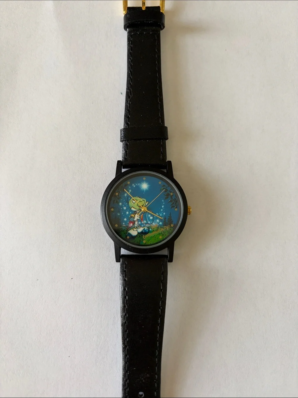 Vintage Jiminy Cricket Wristwatch “ think environmentally” vintage never worn